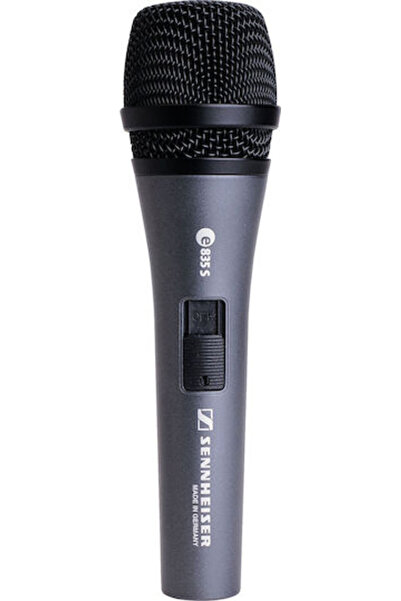 Sennheiser E 835 S Δυναμικό Μικρόφωνο XLR Χειροποίητο για Φωνητικά