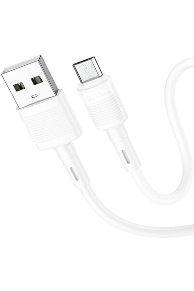 hoco. Hoco X83 Victory 1μ Καλώδιο USB 2.0 σε micro USB Λευκό (HOC-X83m-W)