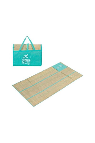 OEM Beach Bag Bag with Turquoise Edge, 180 x 90 cm, for Sea and Pool