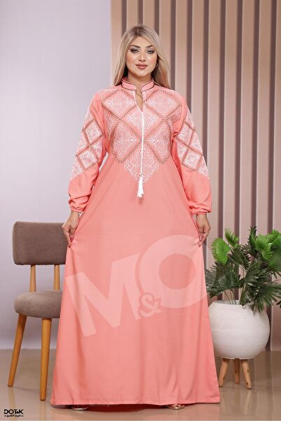 M&O 2 Cotton Embroidery Robe High Quality Elegant Embroidery Robe Suitable fo...