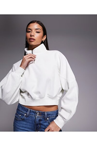 Nike Jordan Fleece Essential Çeyrek Fermuarlı Kadın Sweatshirt