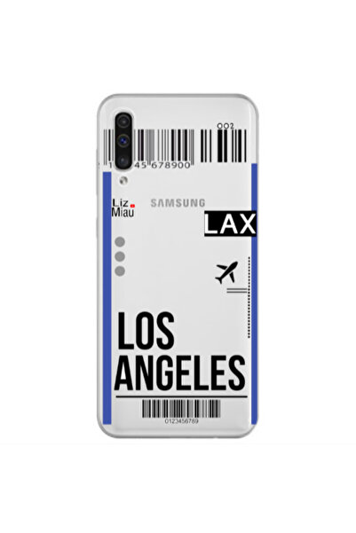 Other Samsung A50 Los angeles Transparent Silicone TPU Θήκη