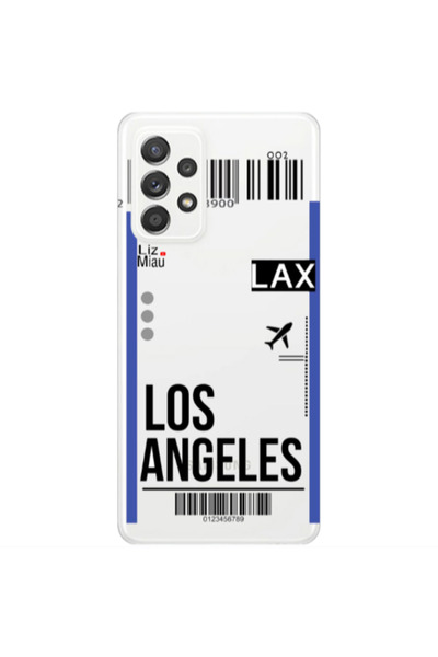 Other Samsung A23 Los angeles Transparent Silicone TPU Θήκη