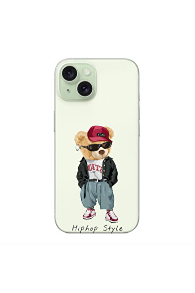 Other Apple iPhone 15 Hip hop style Transparent Silicone TPU Θήκη