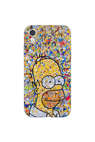 Other Apple iPhone Xr Simpsons Transparent Silicone TPU Θήκη