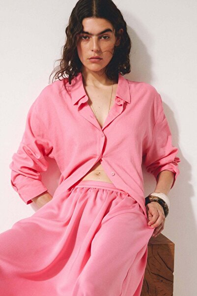 H&M Linen-blend shirt