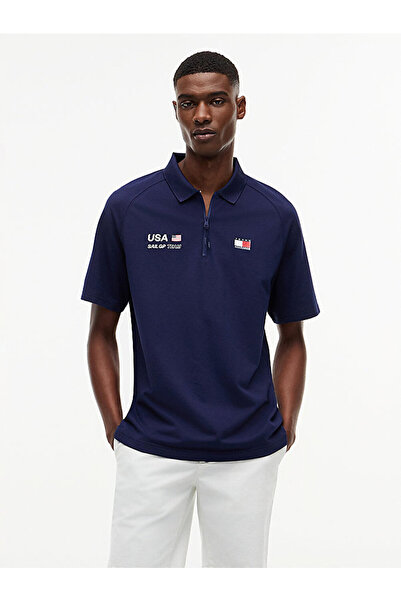 Tommy Hilfiger Unisex Us Sailgp Pique Polo T-Shirt