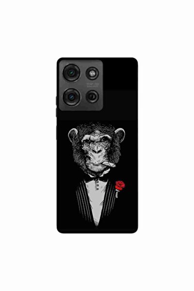 OEM Husa compatibila cu Motorola Moto G75 Silicon Gel Tpu Model Cigar Monkey