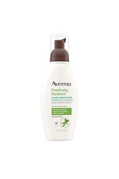 AVEENO Positive Shine Oil-Free Foaming Facial Cleanser 177ml