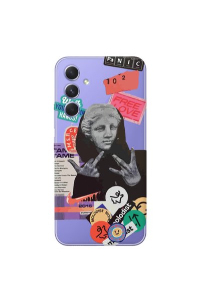 Other Samsung A26 Free love Transparent Silicone TPU Θήκη