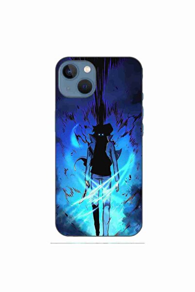 OEM Husa compatibila cu Apple iPhone 13 Silicon Gel Tpu Model Solo Leveling Aura