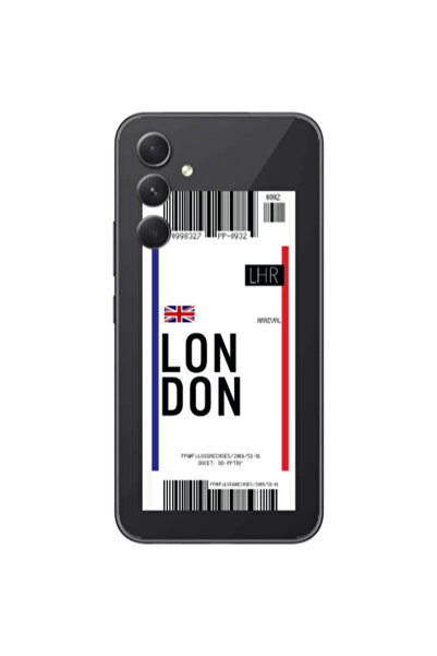 Other Samsung Galaxy A05s London Arrival Transparent Silicone TPU Θήκη