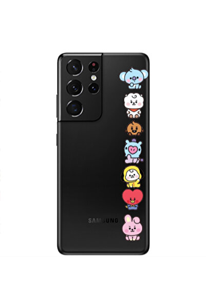 Other Samsung S21 Ultra Lovely animals Transparent Silicone TPU Θήκη