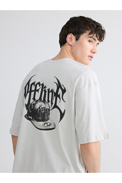LC Waikiki Vizyon New Season Crew Neck Printed Men's T-Shirt