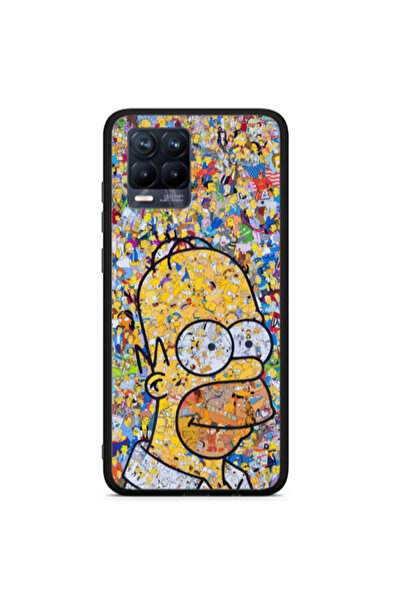 Other Realme 8 i Simpsons Black Glossy Θήκη