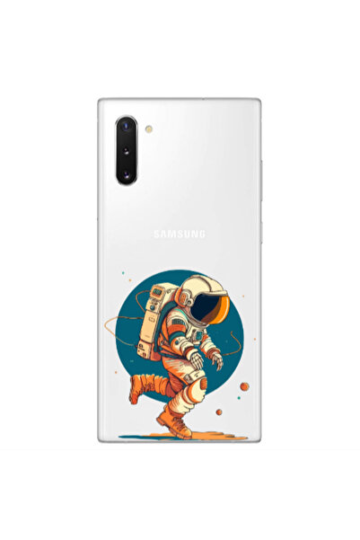 Other Samsung Note 10 Plus Run Space Transparent Silicone TPU Θήκη
