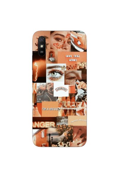 Other Xiaomi Redmi 9A Peachy Haze Transparent Silicone TPU Θήκη