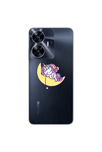 Other Realme Note 50 Sleeping horse Transparent Silicone TPU Θήκη