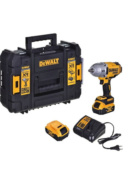 Dewalt Cheie cu impact pe acumulator DCF900P2T 18V 760W 1/2" 2x5.0Ah Galben