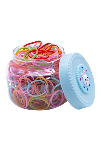 Duravel Multicolour Elastic Hair Ties Rubber Bands Mini Polyband Soft Ponytai...