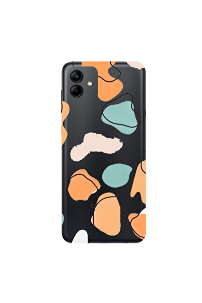 Other Samsung A04 Colorful spots Transparent Silicone TPU Θήκη