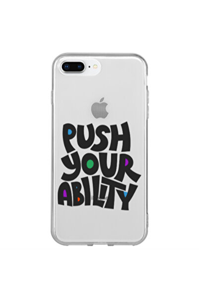 Other Apple iPhone 7 Plus Push Your Ability Transparent Silicone TPU Θήκη