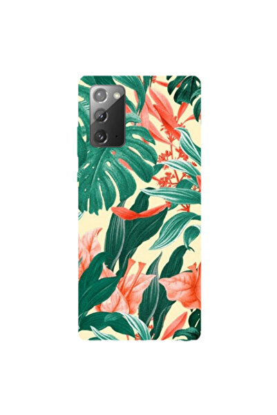 Other Samsung Note 20 Tropic Laves Transparent Silicone TPU Θήκη