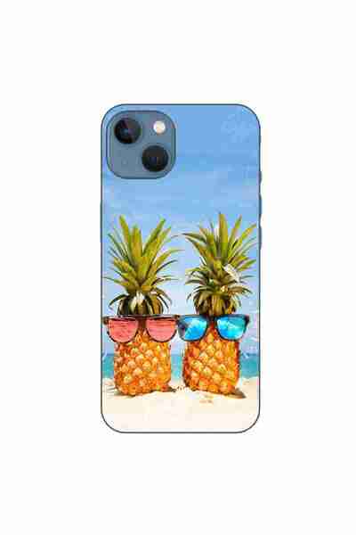 OEM Θήκη συμβατή με Apple iPhone 13, από σιλικόνη gel TPU, με σχέδιο Παραλία ...