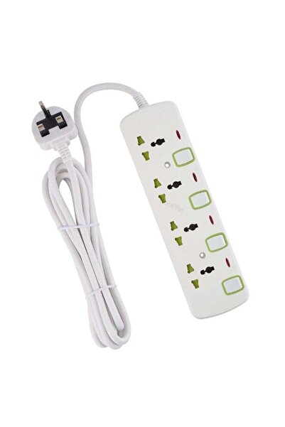 Duravel Extension Lead,Universal Electric Extension Cord 3 Pin Outlets with I...
