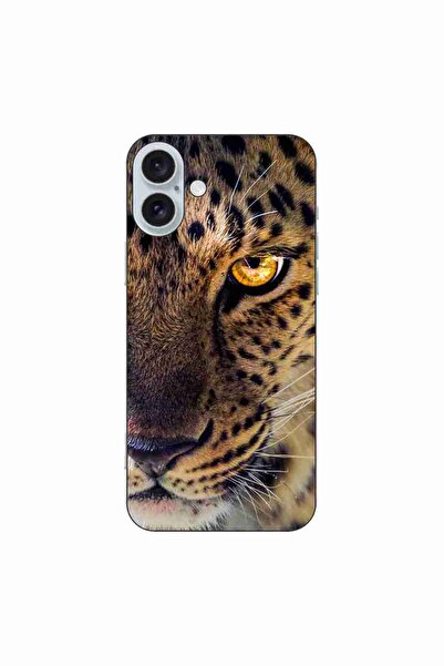 OEM Θήκη συμβατή με Apple iPhone 16 Plus από σιλικόνη gel TPU με σχέδιο λεοπά...