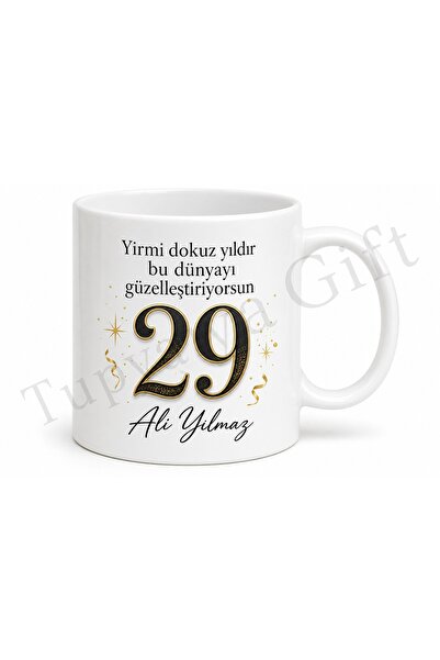 Tupya Gift Written and Printed 29Th Birthday Gift Mug for a Friend