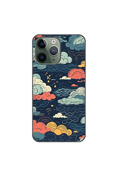 OEM Husa compatibila cu Apple iPhone 11 Pro Silicon Gel Tpu Model Mystic Nigh...
