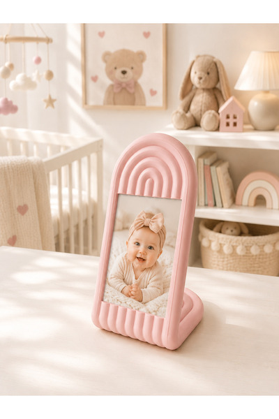 MSVstudio3d Instax Mini Uyumlu Gökkuşağı Fotoğraf Çerçevesi – Masaüstü Fotoğr...