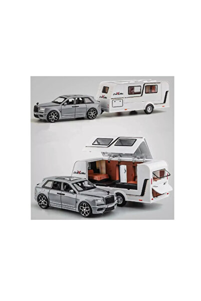 PlayFun Jucărie Model Auto Premium Rolls-Royce Cullinan Lumini LED Sunete Muz...