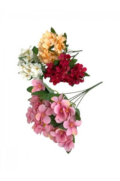 OEM Flori Artificiale Buchet Mini Hortensie Somon
