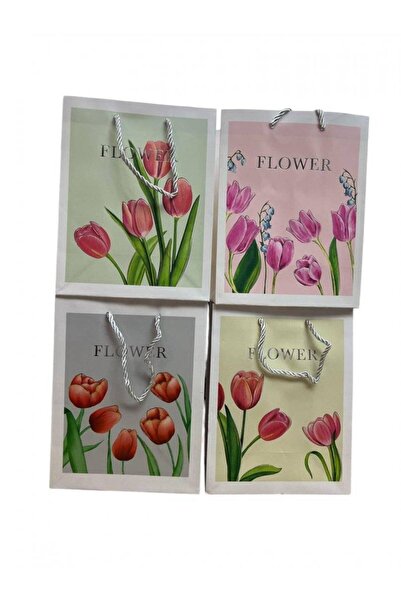 OEM Pungi Cadou Lalele Flower 12/set 18x23Hx10