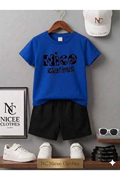 NC Nicee Clothes ΚΑΛΟΚΑΙΡΙΝΟ ΠΑΙΔΙΚΟ ΣΕΤ ΜΠΛΟΥΖΑΚΙ-ΣΟΡΤΣ ΟΥΝΙΣΕΞ (ΜΕ ΣΧΕΔΙΑ Κ...