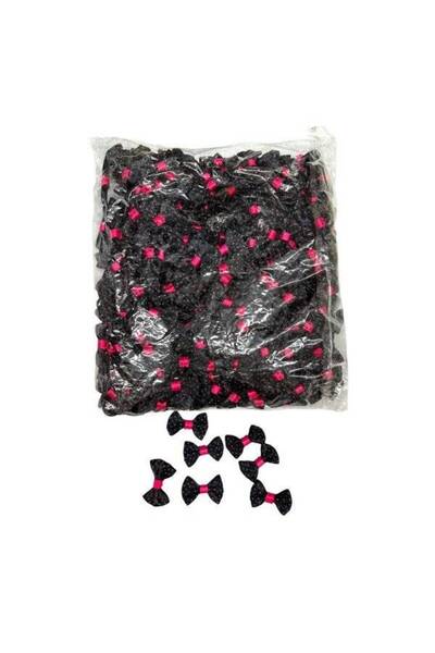 OEM Fundite Decorative 500/Set Buline Mici Negru-Roz