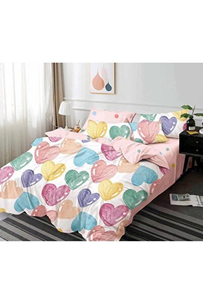 Lenjeria Pufoasa Bubmac Finet Bedding, Double Bed, 2 Persons, 6 Pieces, 245x2...