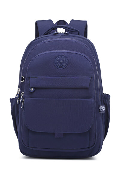 SMART BAGS Geantă de școală pentru liceu, de dimensiuni mari, cu compartiment...