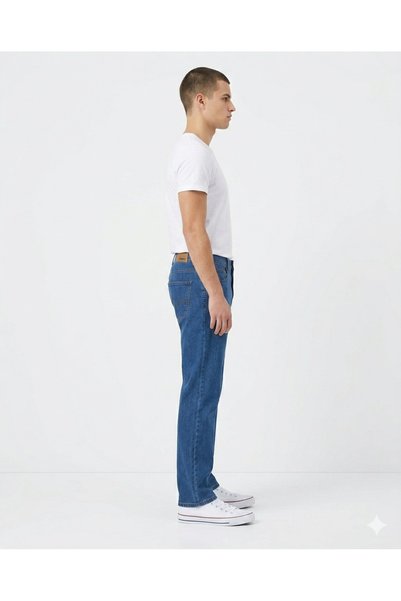 Ceza Denim Men's Wide Leg Classic Cut Lycra Jeans
