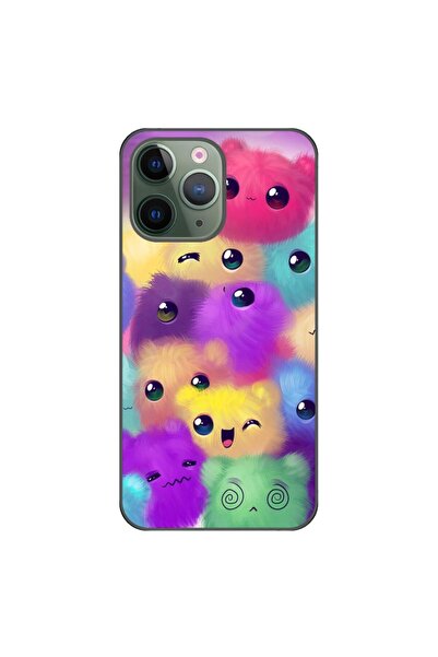 OEM Husa compatibila cu Apple iPhone 11 Pro Silicon Gel Tpu Model Pufosi Colo...