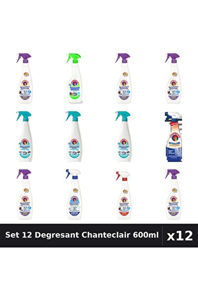 Chanteclair Set 12 Degresant Universal 600ml - Anti-Miros, Bicarbonat, Extra ...