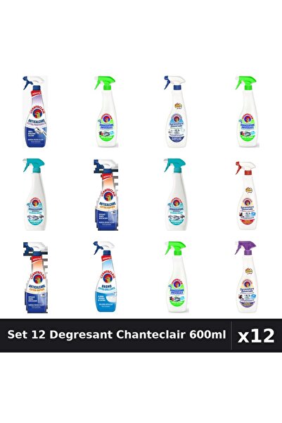 Chanteclair Set 12 Degresant Universal 600ml - Anti-Miros, Bicarbonat, Extra ...