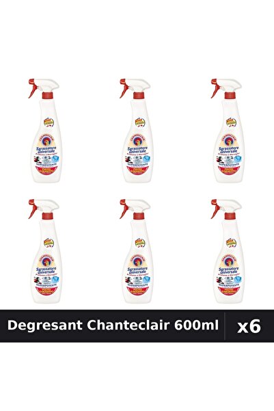 Chanteclair Set 6 Degresant Universal 600ml - Marsilia - Curatenie Eficienta