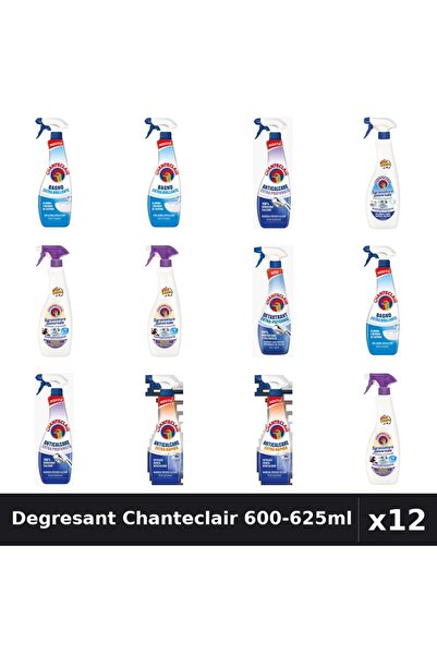 Chanteclair Set 12 Degresant Universal 600-625ml - Lavanda, Bicarbonat, Mosc Alb