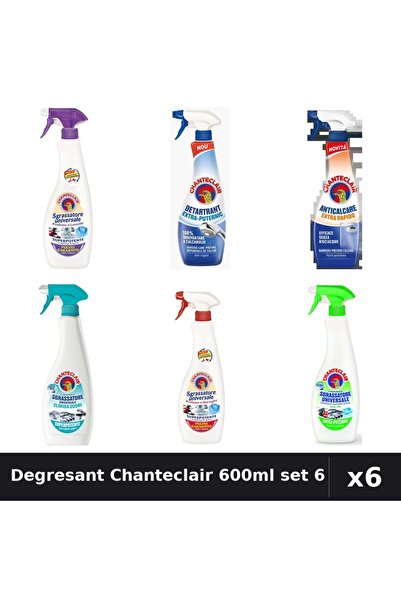Chanteclair Set 6 Degresant Universal 600-625ml - Lavanda, Marsilia, Lămâie, ...