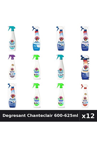 Chanteclair Set 12 Degresant Universal 600-625ml - Lămâie, Marseilia, Mosc - ...