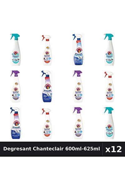 Chanteclair Set 12 Degresant Universal 600ml-625ml - Anti-Miros, Marsilia, La...