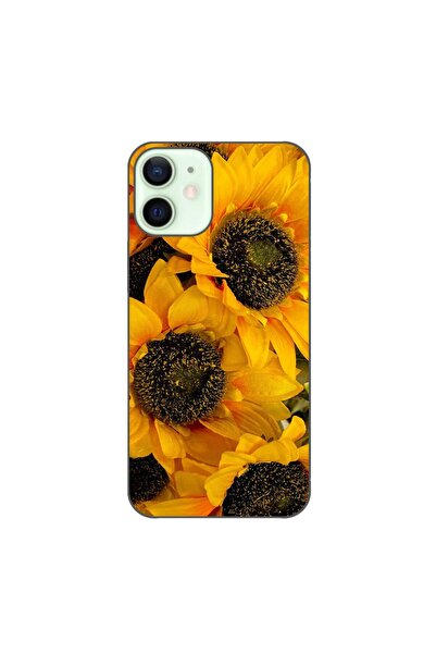 OEM Husa compatibila cu Apple iPhone 12 Mini Silicon Gel Tpu Model Floarea So...